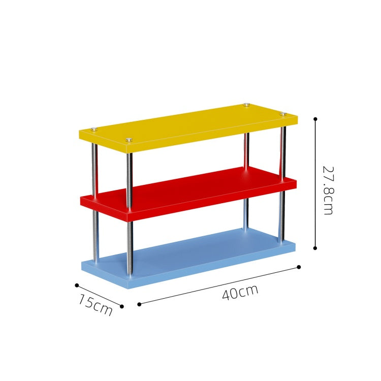 Memphis Bauhaus 3-Tier Desktop Shelf