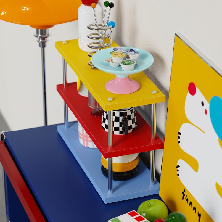 Memphis Bauhaus 3-Tier Desktop Shelf