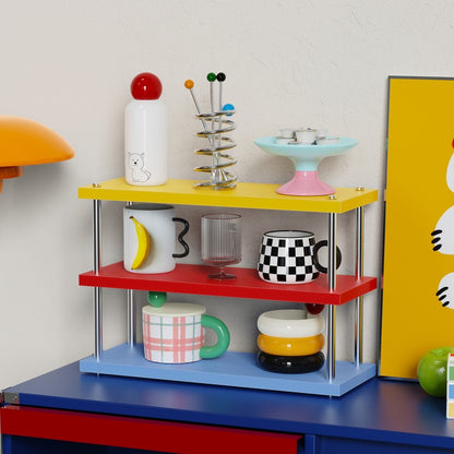 Memphis Bauhaus 3-Tier Desktop Shelf