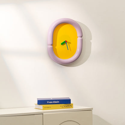 Dopamine Oval Fat Clock