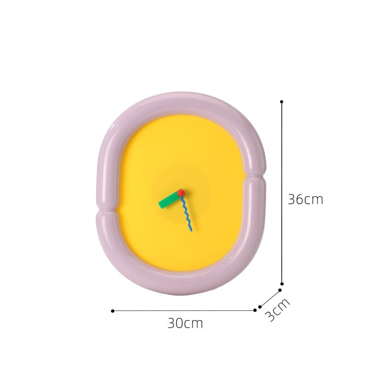 Dopamine Oval Fat Clock