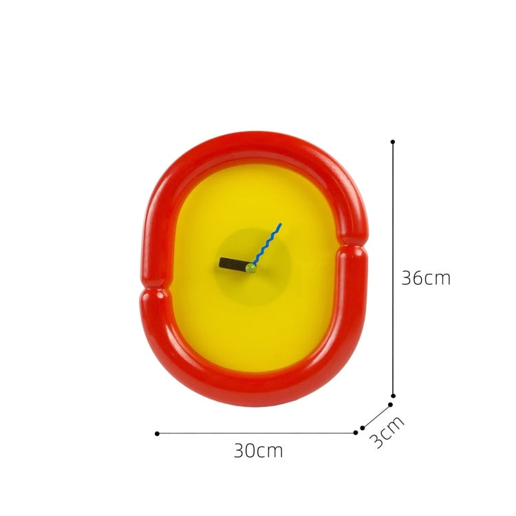 Dopamine Oval Fat Clock