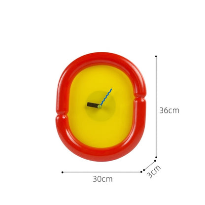 Dopamine Oval Fat Clock