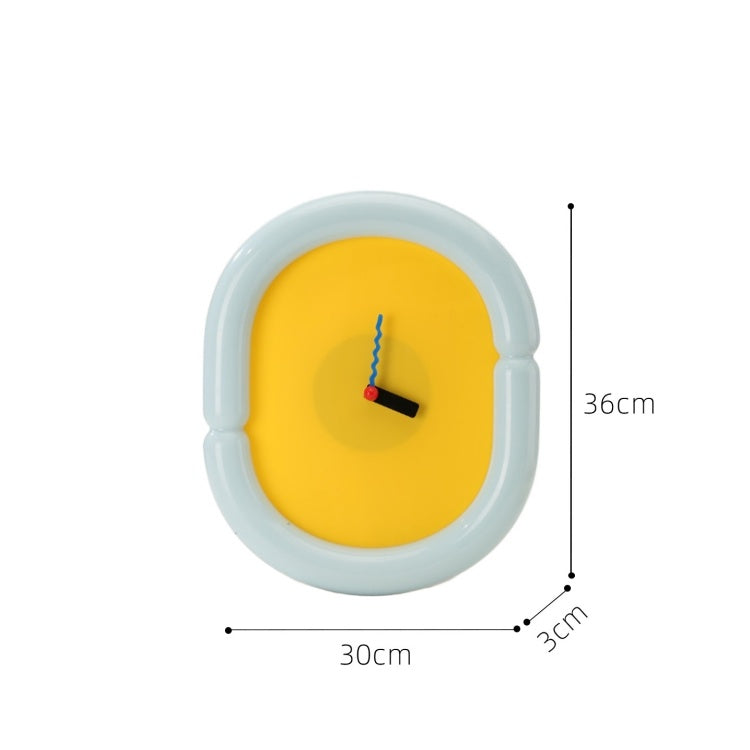Dopamine Oval Fat Clock