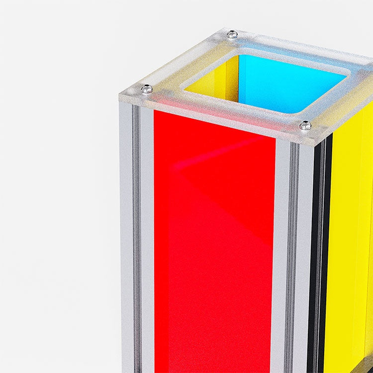 Memphis Square Pen Holder