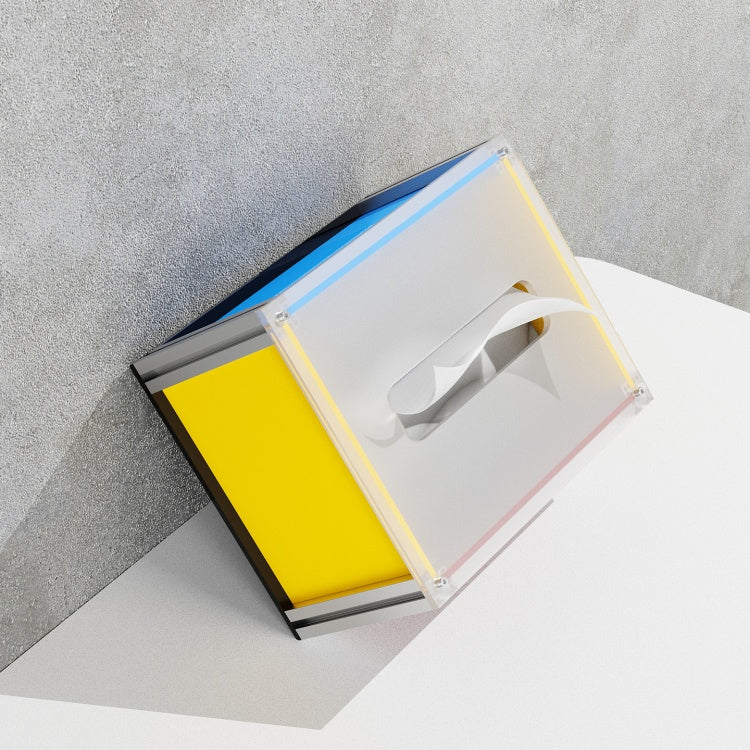Memphis Acrylic Tissue Box