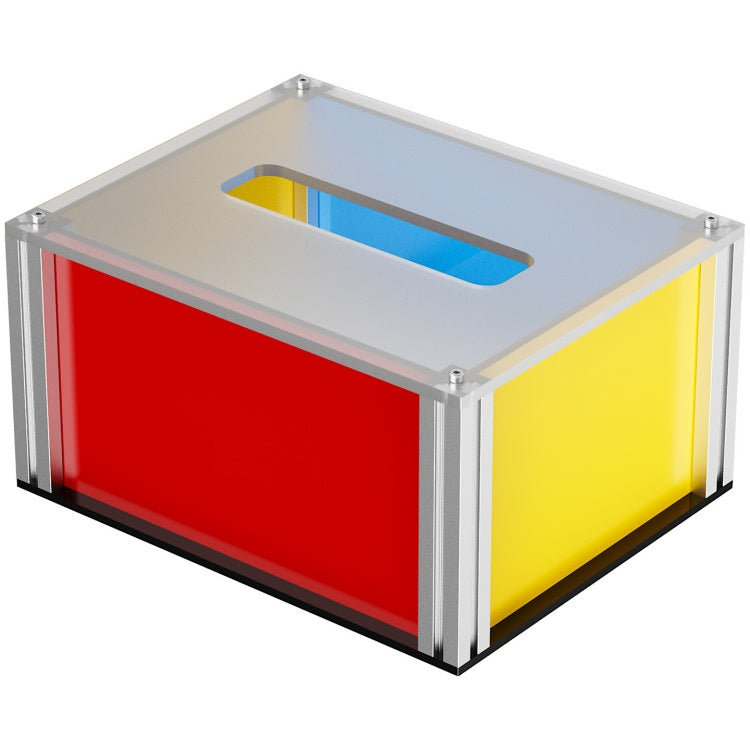 Memphis Acrylic Tissue Box