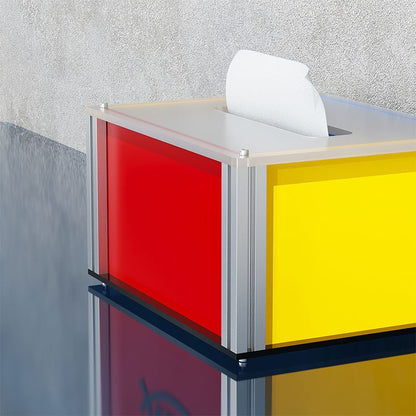Memphis Acrylic Tissue Box
