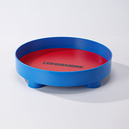 Memphis Color-Block Round Tray