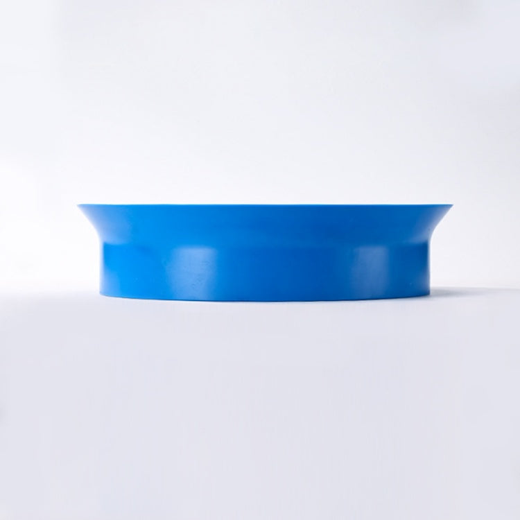 Memphis Color-Block Footed Round Tray