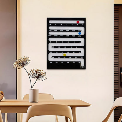 Memphis Sliding Perpetual Calendar