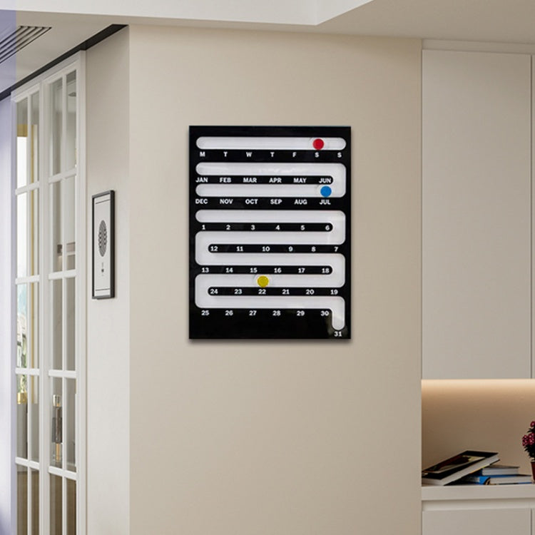 Memphis Sliding Perpetual Calendar